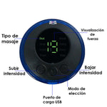 BodyZen™ - Mini Masajeador Cervical Eléctrico Recargable USB