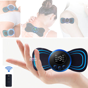 BodyZen™ - Mini Masajeador Cervical Eléctrico Recargable USB