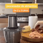 Picadora Eléctrica Multifunción Sokany SK-7020™ | 400W de Potencia, 2L de Capacidad.