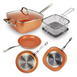 Copper MultiCook Pro™ | Set x 5 | La cacerola todo-en-uno de alto rendimiento