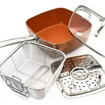 Copper MultiCook Pro™ | Set x 5 | La cacerola todo-en-uno de alto rendimiento