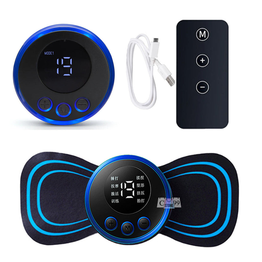BodyZen™ - Mini Masajeador Cervical Eléctrico Recargable USB
